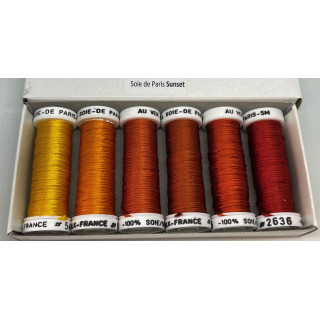 Kopie von Kopie von Kopie von Pack de fils de soie de Paris  nuances "rose"