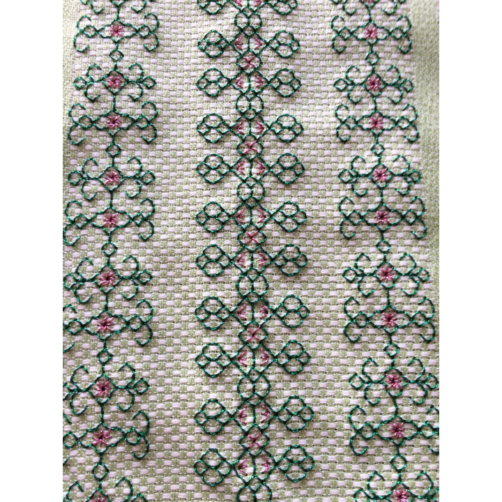 coussin vert printemps