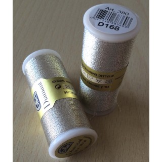 Fil à broder Diamant de DMC couleur argent 168 
