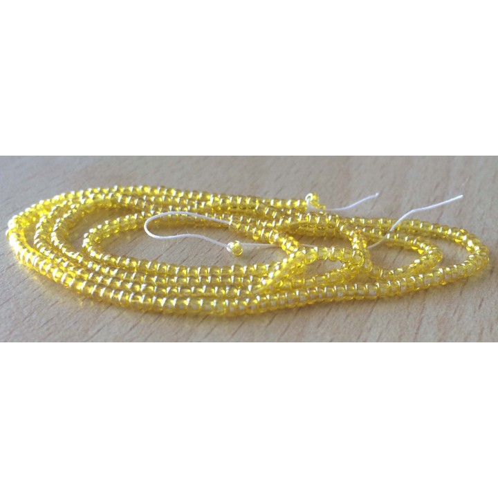 perles jaunes 11/o