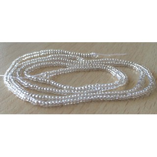  perles argent 12/o
