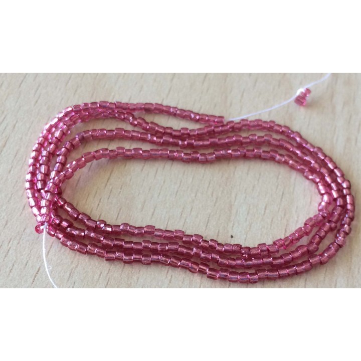  perles fuchsia 12/o