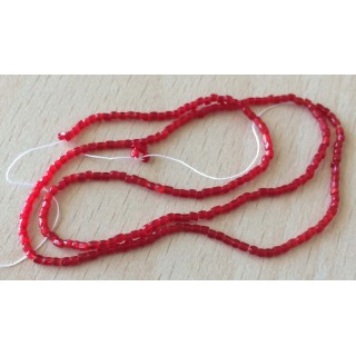  perles rouge satin 12/o