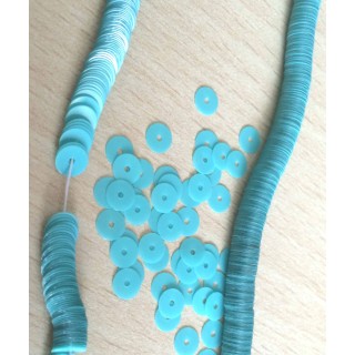paillettes opaline turquoise  5 mm 