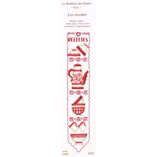Kit marque pages "recettes" 
