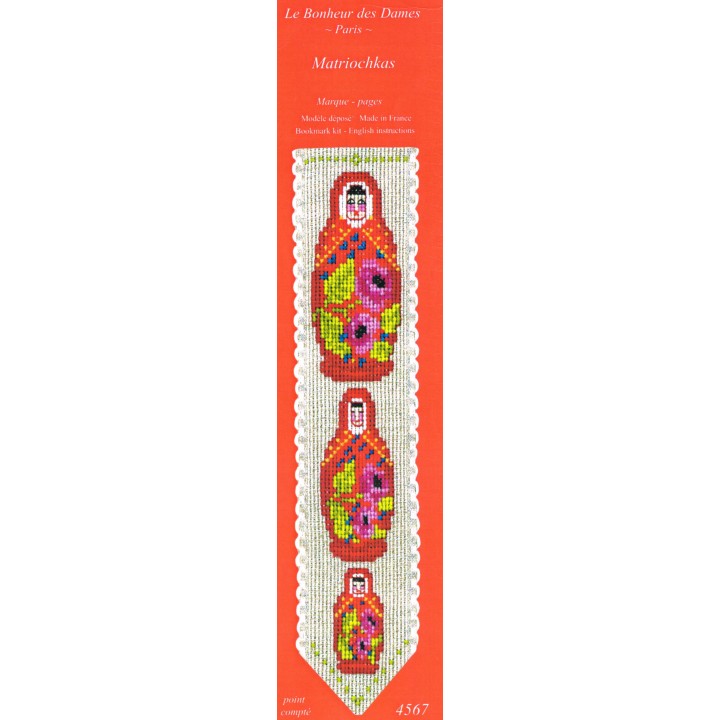 Kit marque pages "Matriochkas" 