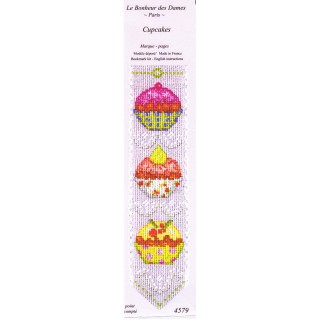 Kit marque pages "Cupcakes" 