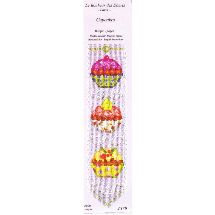 Kit marque pages "Cupcakes" 