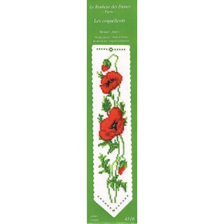 Kit marque pages "Les Coquelicots" 