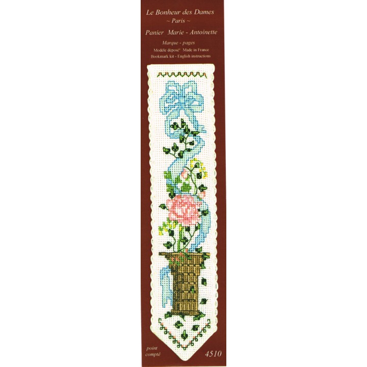 Kit marque pages "Panier Marie-Antoinette" 