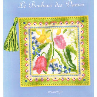 porte aiguilles "le bonheur des dames" modèle "Printemps" 