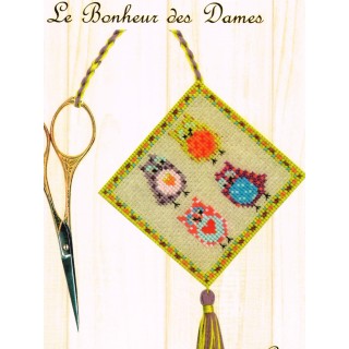 kit porte-ciseau "chouettes" 