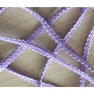 Galon  'épis' lilas  088 5 mm bonne qualité 