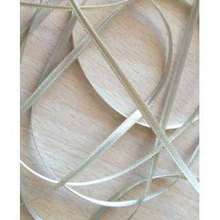 ruban comète satin double face 54  vert gris pâle