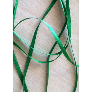 ruban comète satin double face 16  vert