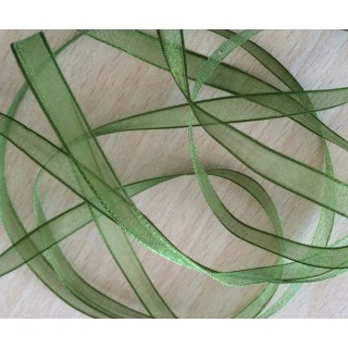 ruban mousseline vert 299 légère et translucide 