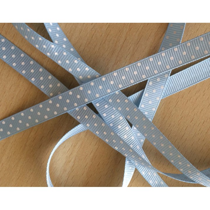 joli ruban gros grain blanc 801 