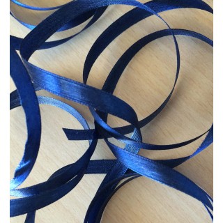 joli ruban décoratif en satin bleu 8007 