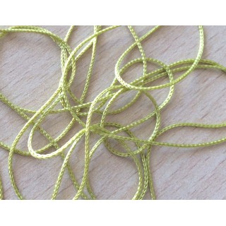 jolie cordelière fine 1mm  couleur vert 309 