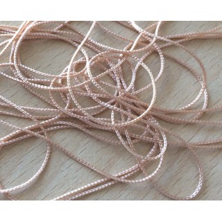 jolie cordelière fine 1mm  couleur beige écru  055 