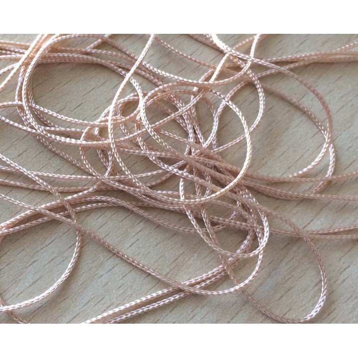 jolie cordelière fine 1mm  couleur beige écru  055 