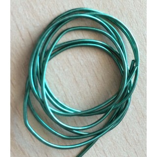 Cannetille vert pâle brillant ressort métallique 