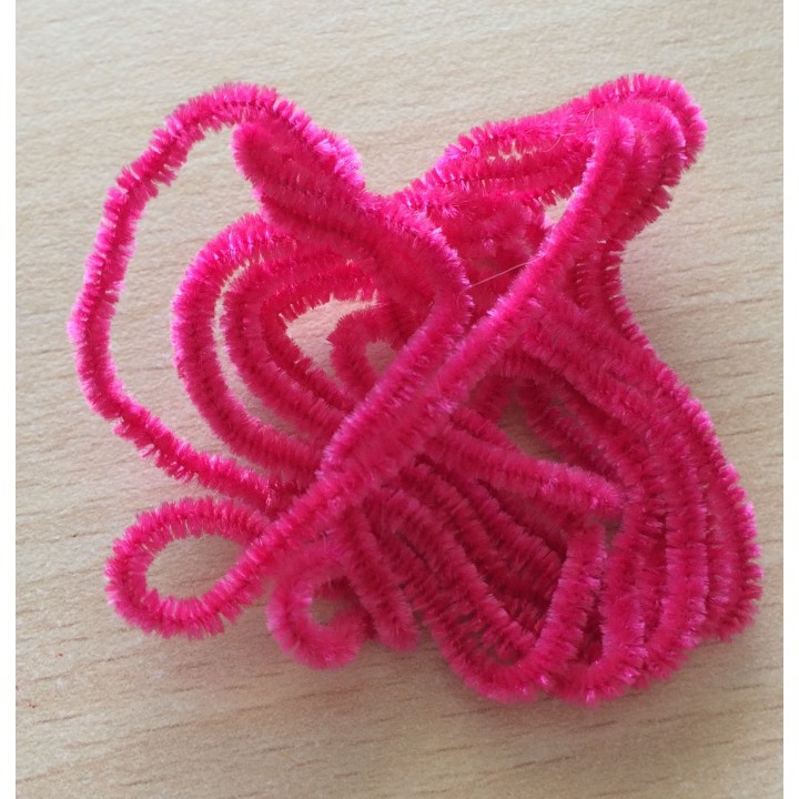 chenille rouge 013 