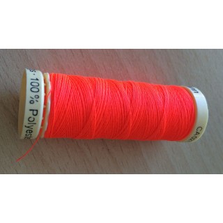 Fil effet néon 3722 orange sanguine 