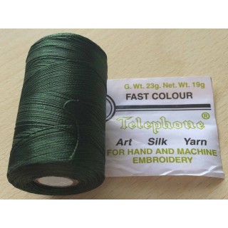 bobine rayonne 17 D vert sapin