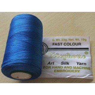bobine rayonne 50 bleu ciel