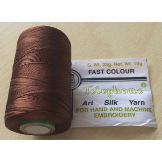 bobine rayonne  113 marron