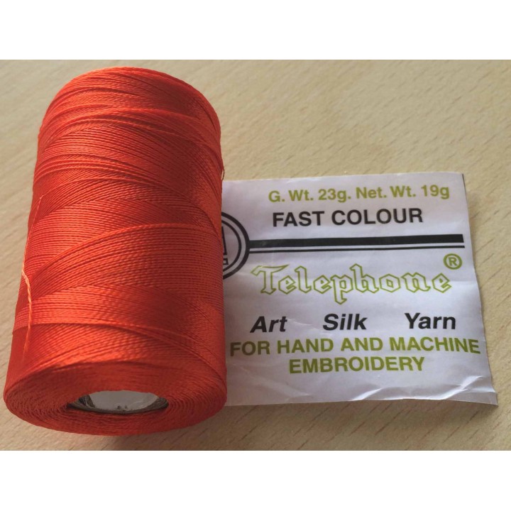 bobine rayonne  131 rouge géranium