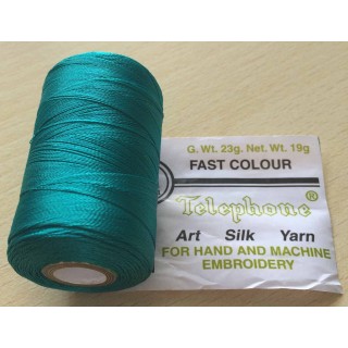 bobine rayonne  393 turquoise