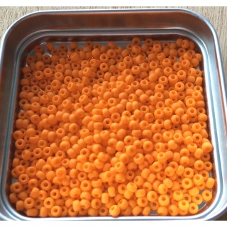 miyuki orange satiné mat