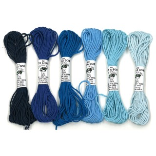 Pack de découvverte Soie d'Alger bleu