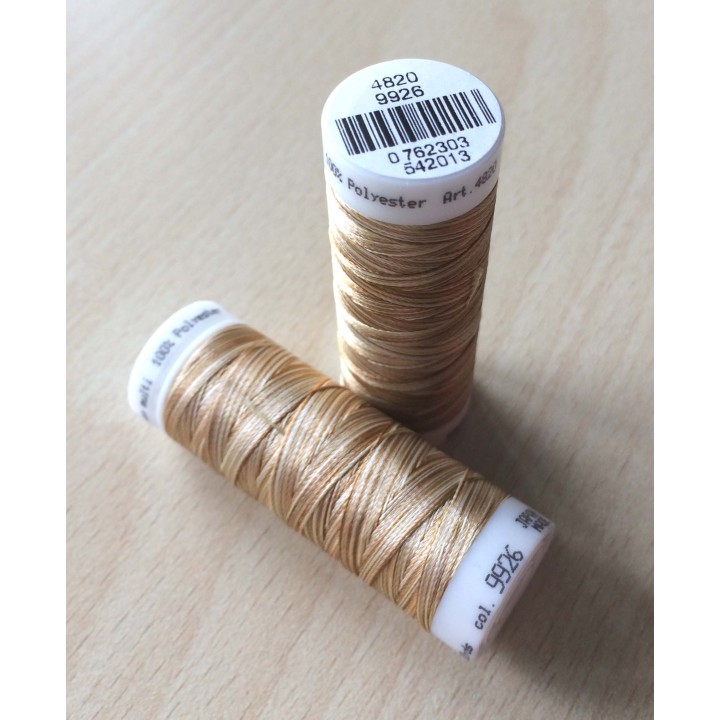 Fil multi couleur  dominante beige écru 9926 