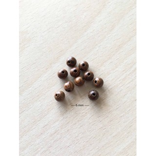 perles en bois