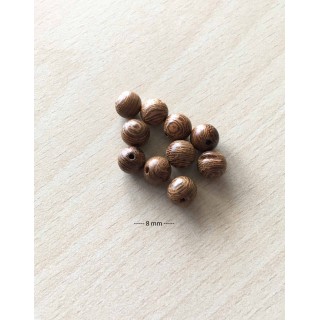 perles en bois