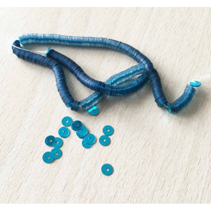 paillettes  métallique 4 mm 
