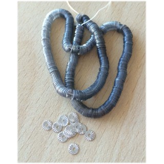 paillettes argent 4 mm