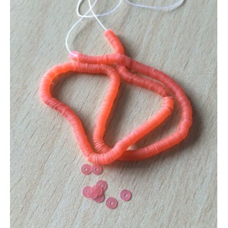 paillette perlirio rose vif  3 mm