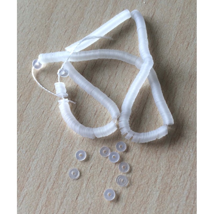 paillette transparent lustré  3 mm