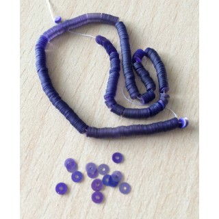 paillette violet foncé irisée  3 mm