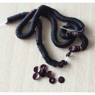 cuvettes bordeaux  irisée 4 mm