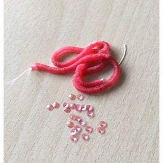 cuvettes rose irisée 3 mm