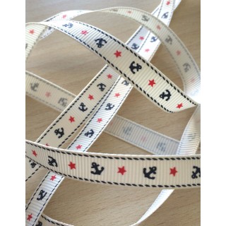 joli ruban gros grain blanc 801 