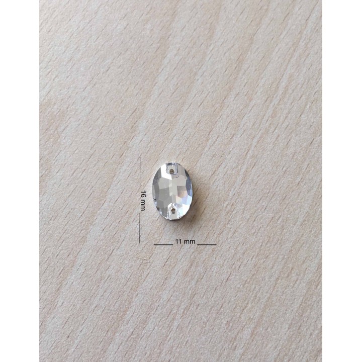Strass Swarovski cabochon "Chatons"  "rectangle" fuchsia 