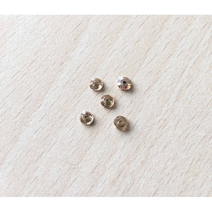 Strass Swarovski à coller "blue shade"  4mm SS16 