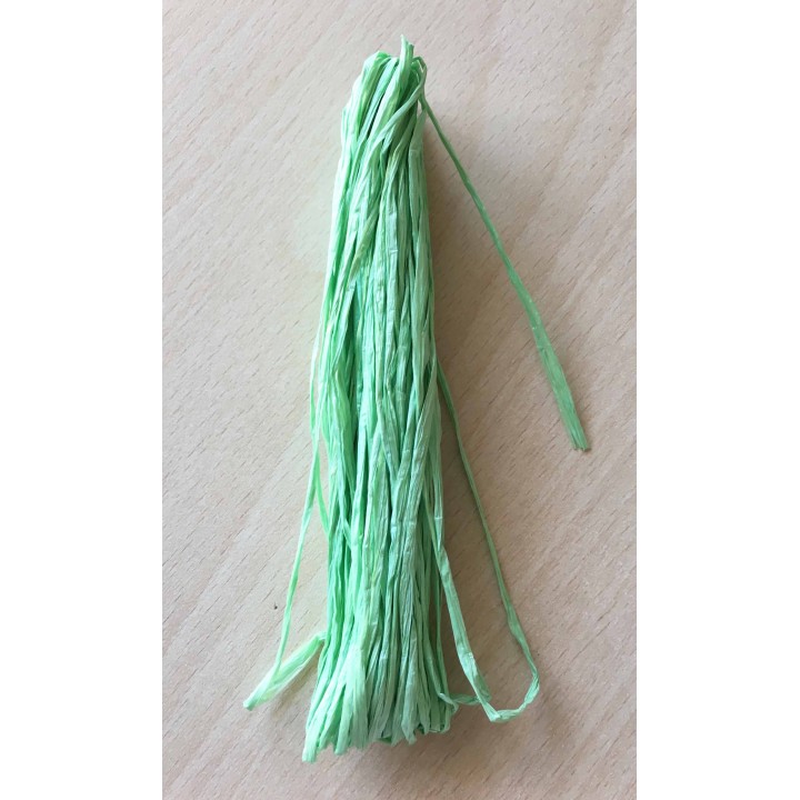 Raphia couleur vert 