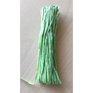 Raphia couleur vert 